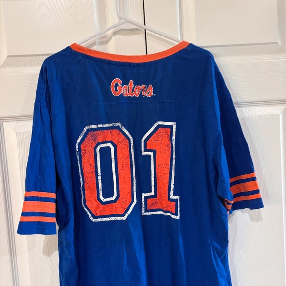 University of Florida UF Gators #1 Short Sleeve Oversize Tee Dress Size L/XL - Picture 10 of 14